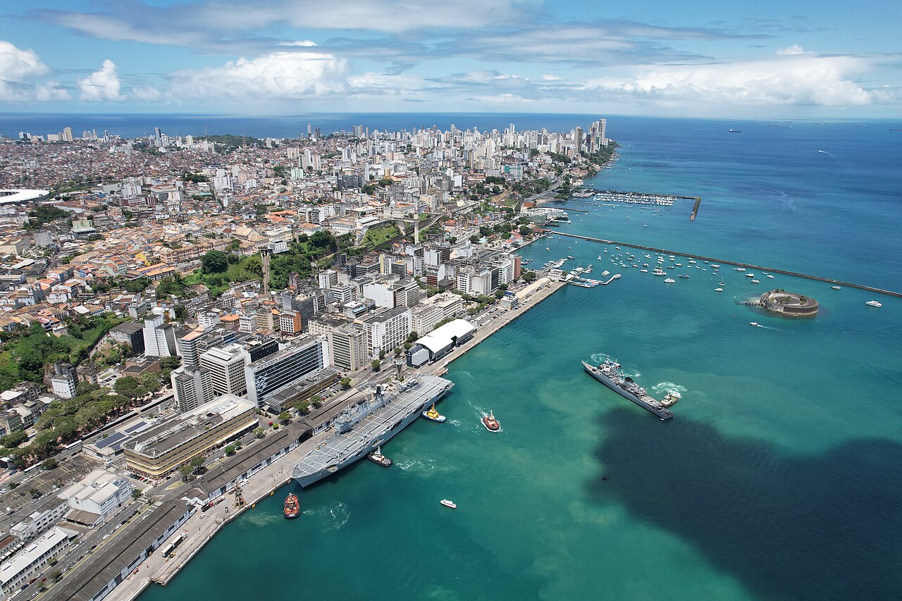Vista aérea de Salvador