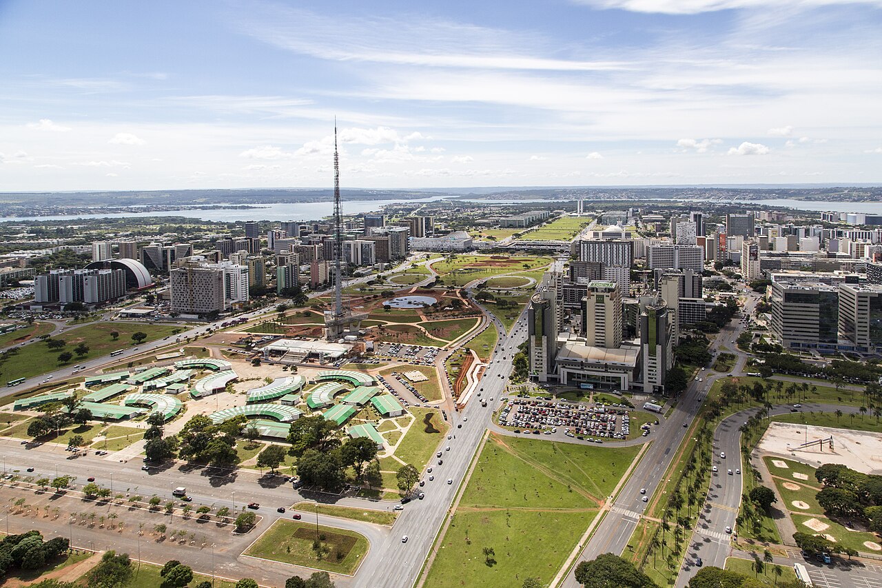 Vista aérea de Brasília