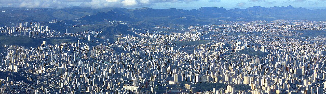 Vista aérea de Belo Horizonte