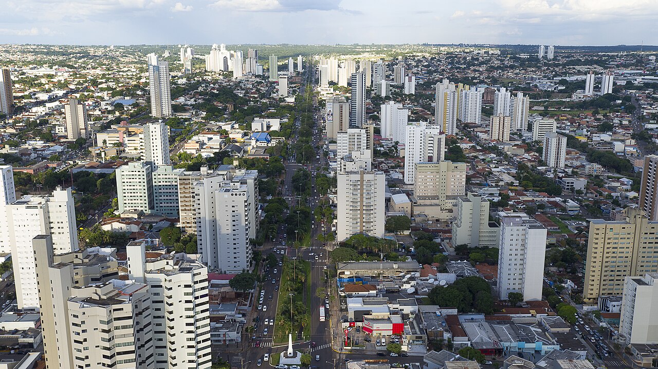 Vista aérea de Campo Grande