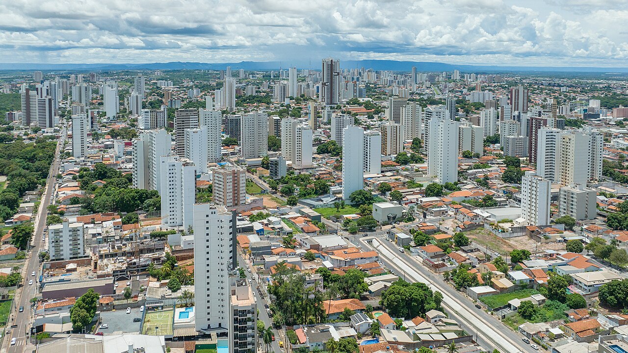Vista aérea de Cuiabá