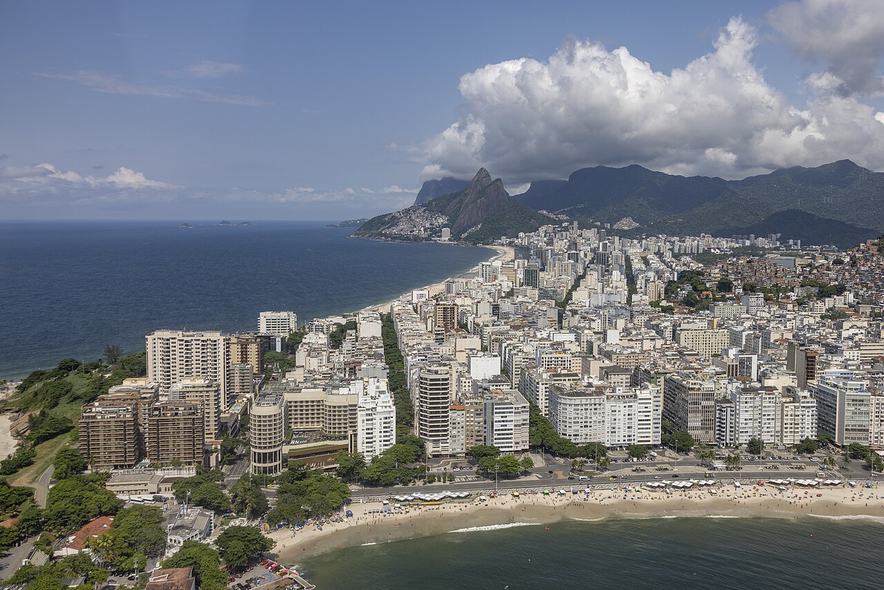 Vista aérea do Rio de Janeiro